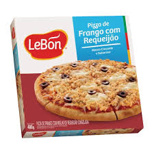 PIZZA FRANGO COM REQUEIJÃO LEBOM 400g