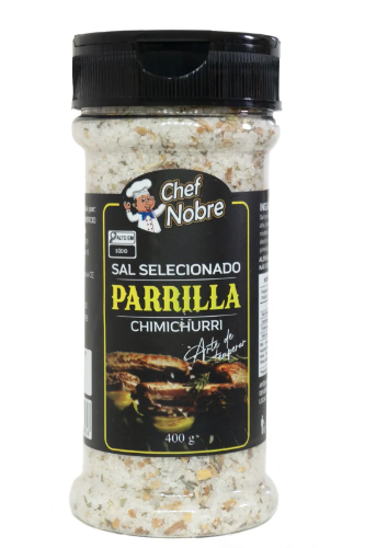 SAL DE PARRILLA CHEF NOBRE
