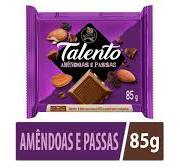 TALENTO AMENDOAS E PASSAS 85g