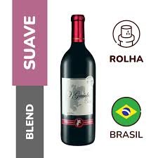 VINHO  GAUCHO SUAVE 750ml