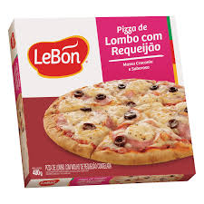 PIZZA LOMBO COM REQUEIJÃO LEBON 400g