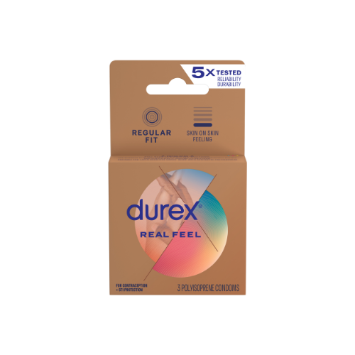 Condones Durex Real Feel X3