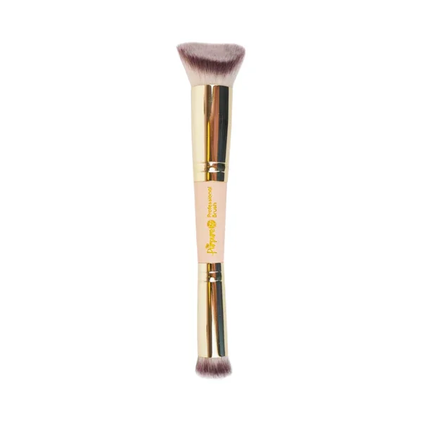 BROCHA DOBLE PARA BASE Y CORRECTOR