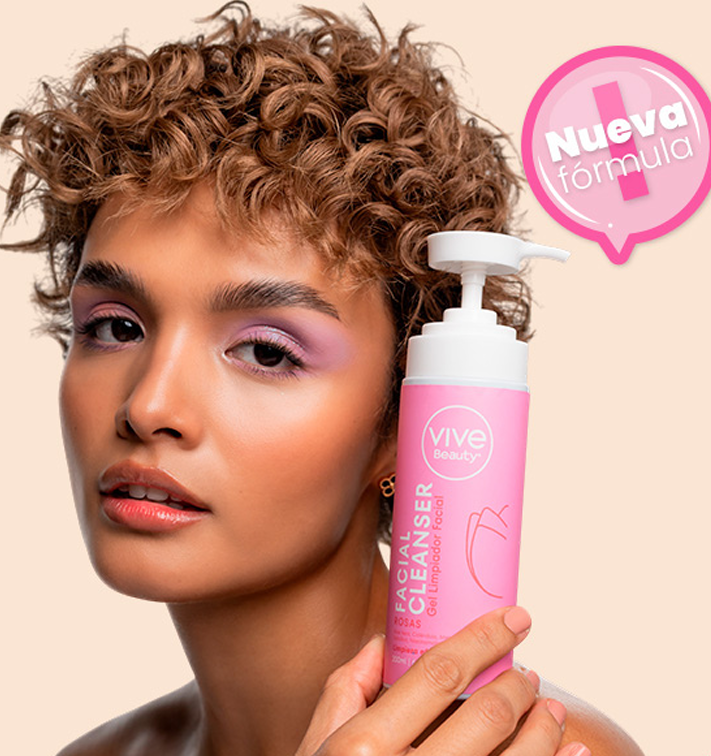LIMPIADOR FACIAL ROSAS 200ML VIVE BEAUTY