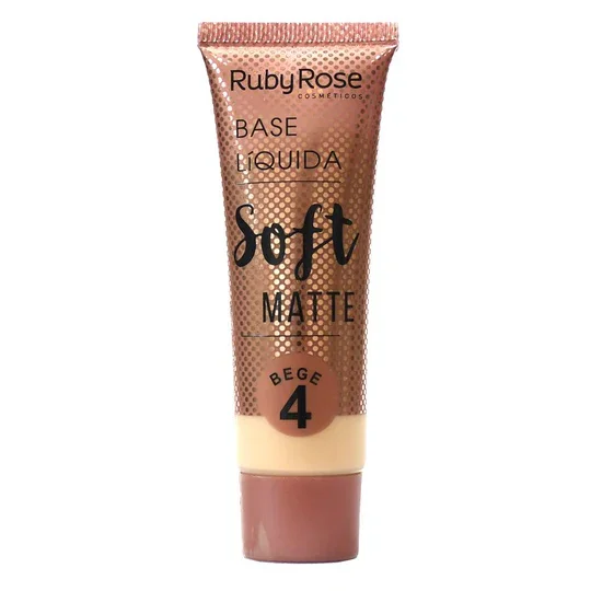 BASE LIQUIDA SOFT MATTE BEIGE TONO 4