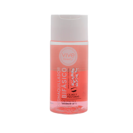 DESMAQUILLADOR BIFASICO ROSADO VIVE B. 150 ML
