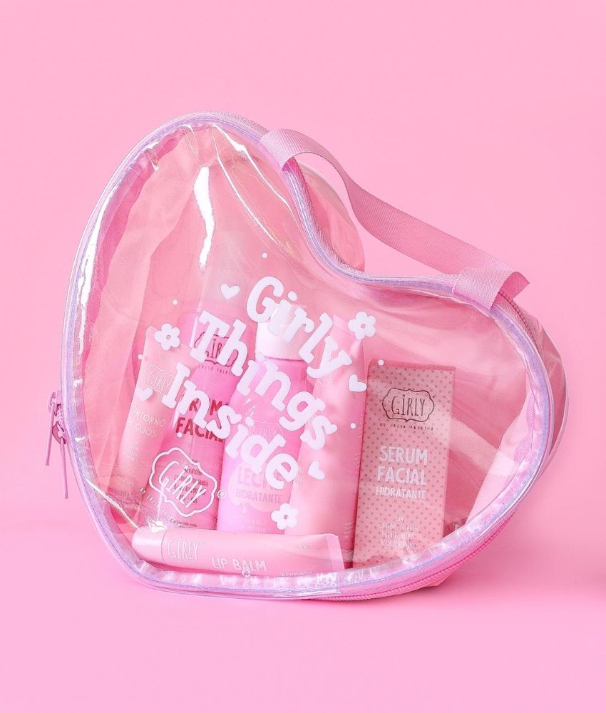 COSMETIQUERA CORAZON GIRLY