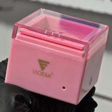 CALENTADOR MINI WAX CUADRADO VIOEMI ROSADO INALAMBRICO