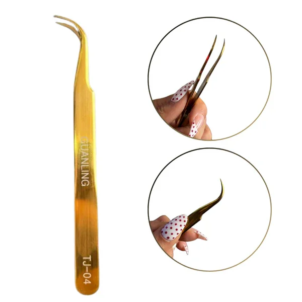 pinza profesional curva