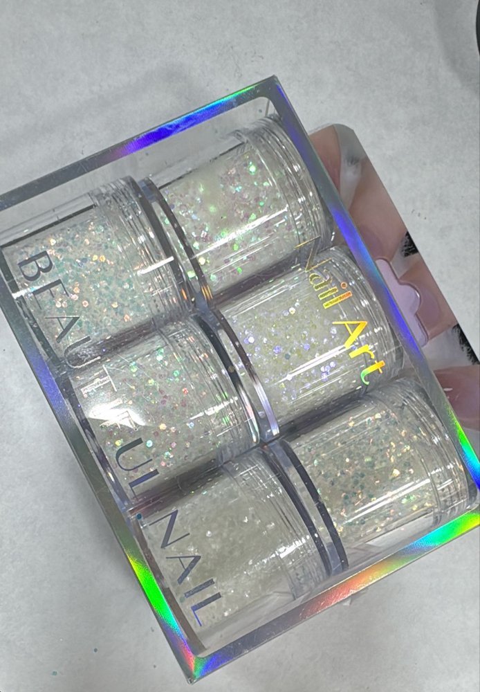 GLITTER PARA UÑAS 3054