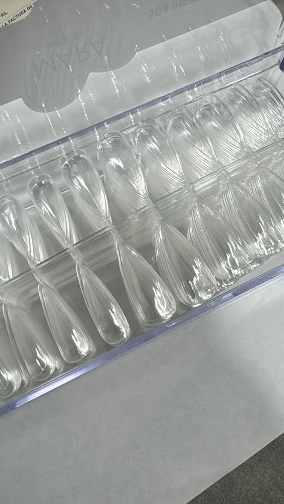 UÑAS PRESS ON MEDIUM WATERDROP 504 PCS UNSET27