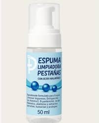 espuma limpiadora de pestañas 50ml