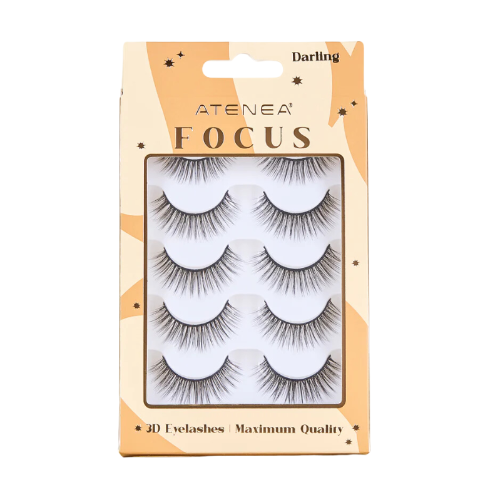 PESTAÑAS FOCUS NATURAL 3D X5 PARES NATURAX5 ATENEA