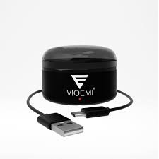CALENTADOR MINI WAX HEARTER VIOEMI ROSADA/NEGRA