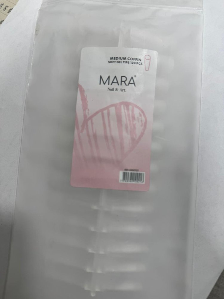MARA PRESS ON PIEL 120 MEDIUM COFFIN REF UNSET21