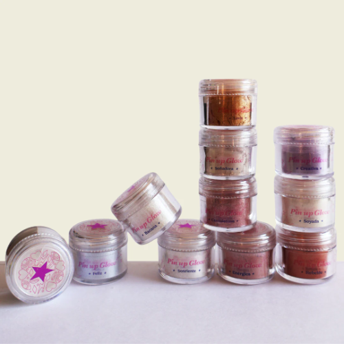 PIN UP GLOW GLITERS SUELTOS