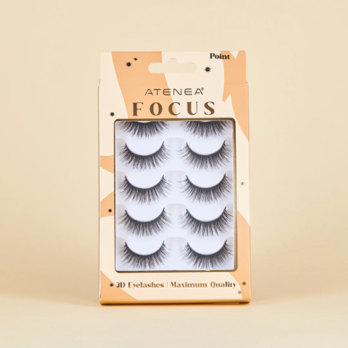 PESTAÑAS FOCUS POINT 3D X5 PARES POINNTX5  ATENEA