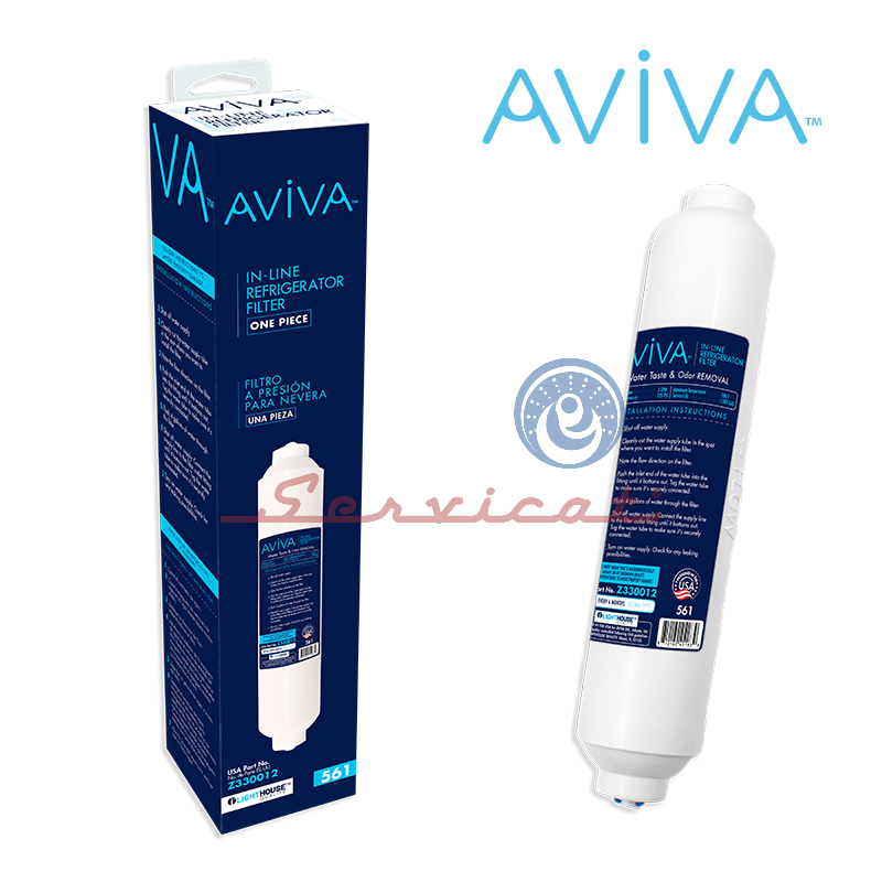 FILTRO DE AGUA EXTERNO 1500GAL AVIVA ICE MAKER REFRIGERADORA INDURAMA - MABE - SAMSUNG