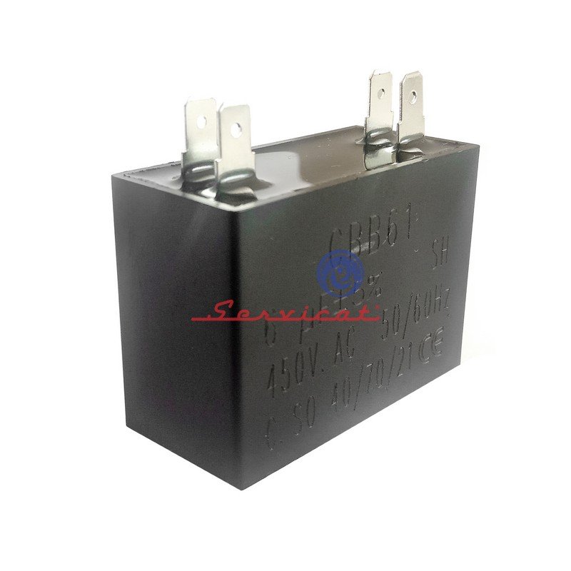 CAPACITOR DE ARRANQUE NEGRO