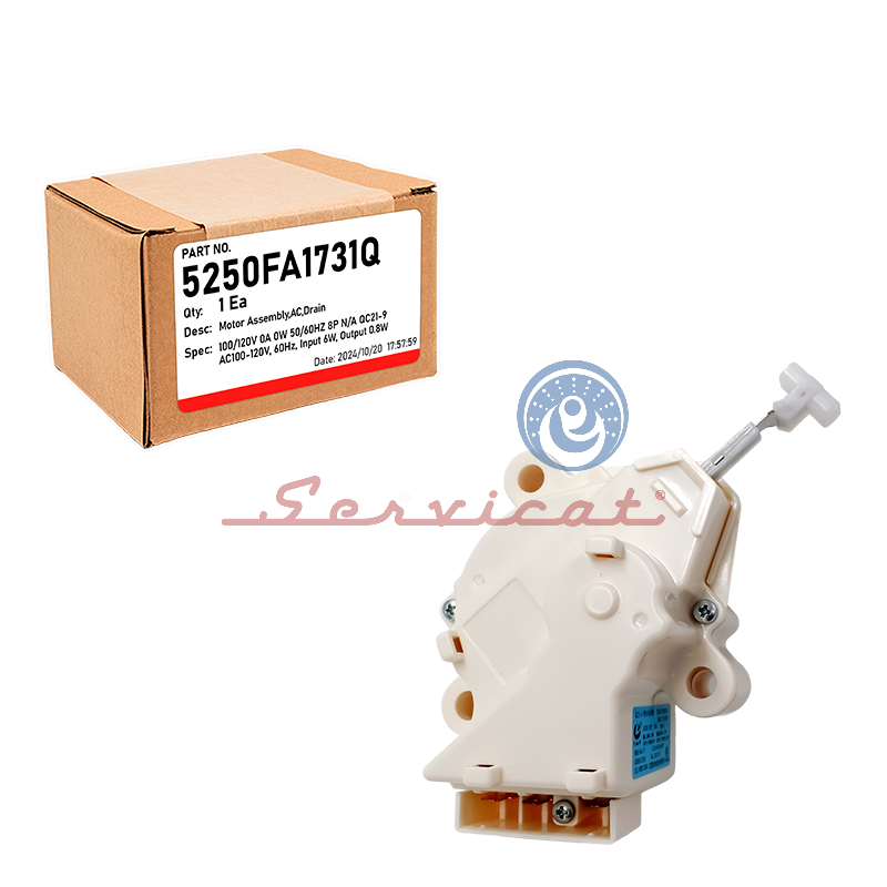 2631] ACTUADOR ELÉCTRICO DE EMBRAGUE 3 PINES - 6W - 100V A 120V CREEK LAVADORA LG