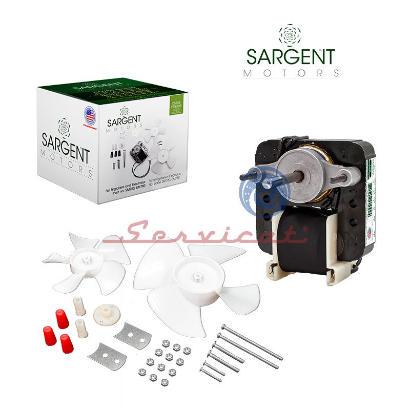 188] MOTOR VENTILADOR 6W SARGENT REFRIGERADORA FRIGIDAIRE - ELECTROLUX