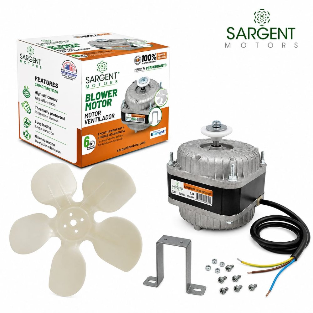 2220-SAR-COB] MOTOR VENTILADOR 10 - 46W SARGENT REFRIGERADORA TODAS