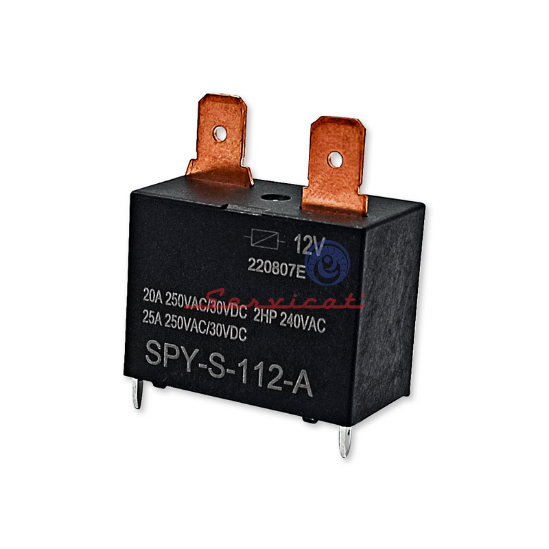 RELÉ POTENCIAL DE ARRANQUE 12VDC - 6 PINES AIRE ACONDICIONADO TODAS LAS MARCAS