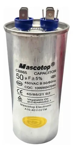 1010-0011-MASCOTOP-CAPACITOR DE 50UF