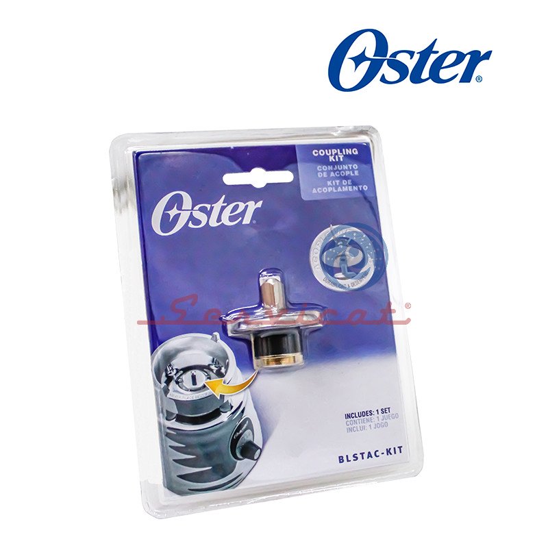 [7830] KIT DE ACOPLE COMPLETO TORNILLO CUADRANTE + BOCÍN + RODELA ORIGINAL LICUADORA OSTER