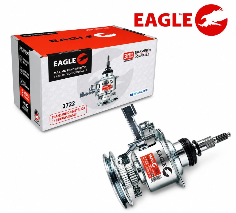 2722-TRANSMISIÓN METÁLICA 11 ESTRÍAS EAGLE LAVADORA LG