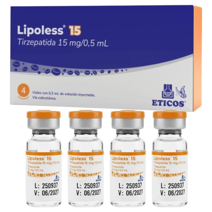 Lipoless Tirzepatida 15 Mg