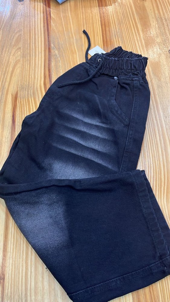 JEANS BAGGY  CINTURA ELASTIZADA LOCALIZADO