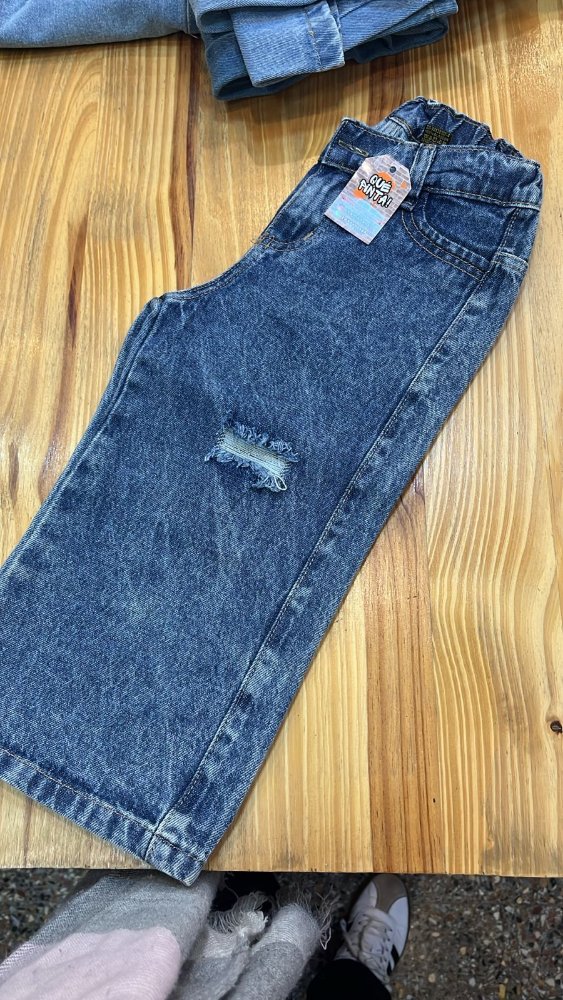 JEANS CLASICO AZUL NIÑA