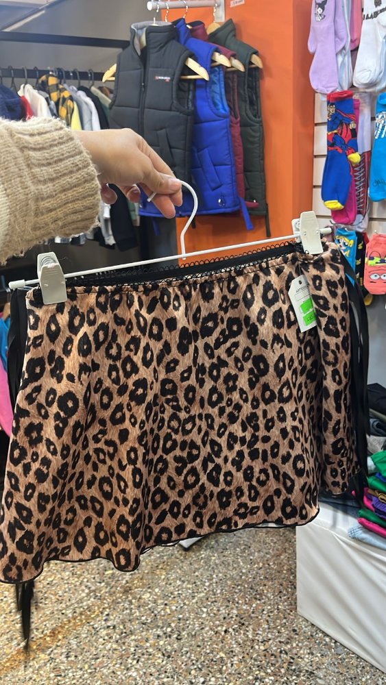 POLLERA ANIMAL PRINT