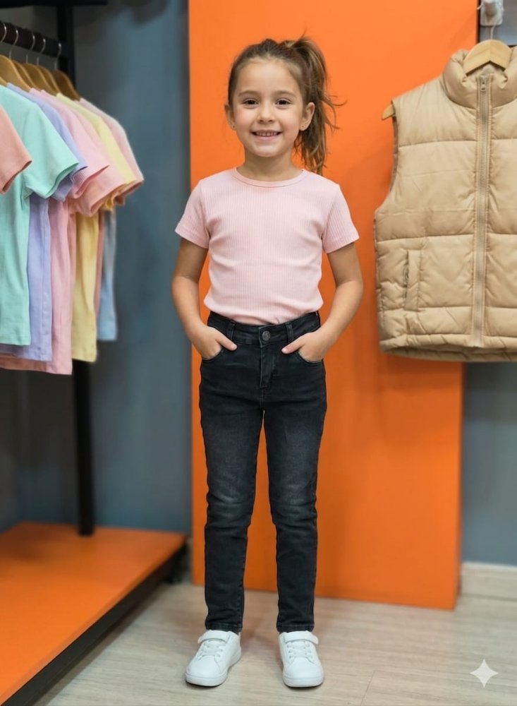 JEANS CHUPIN GRIS OSCURO UNISEX