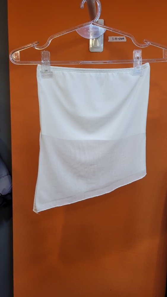 TOP BLANCO TRANSPARENTE