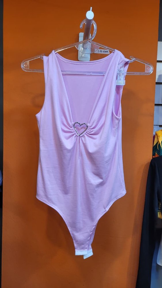 top rosa corazon