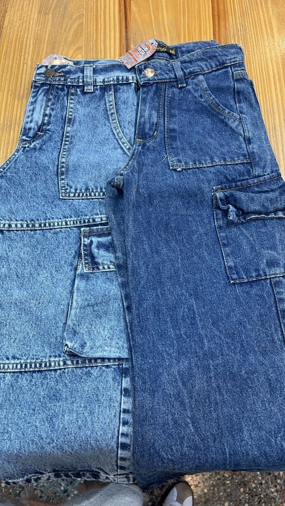 JEANS CARGO NIÑA