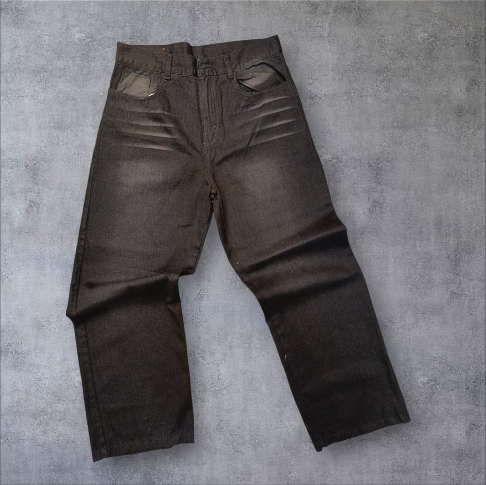 JEAN WIDE LEG NEGRO LOCALIZADO