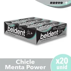 Chicle beldent negro