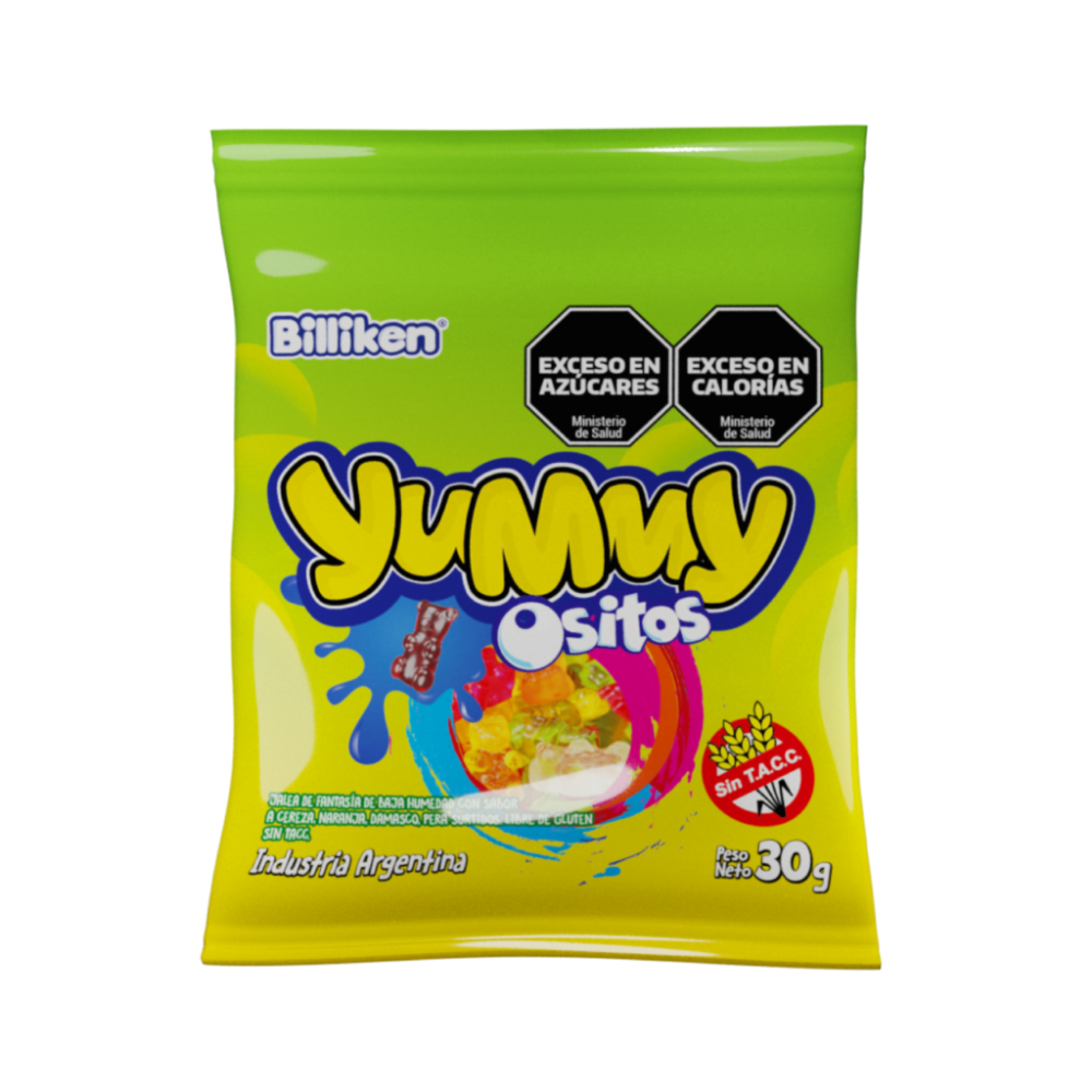 gomitas yummy 30gr x12 ositos