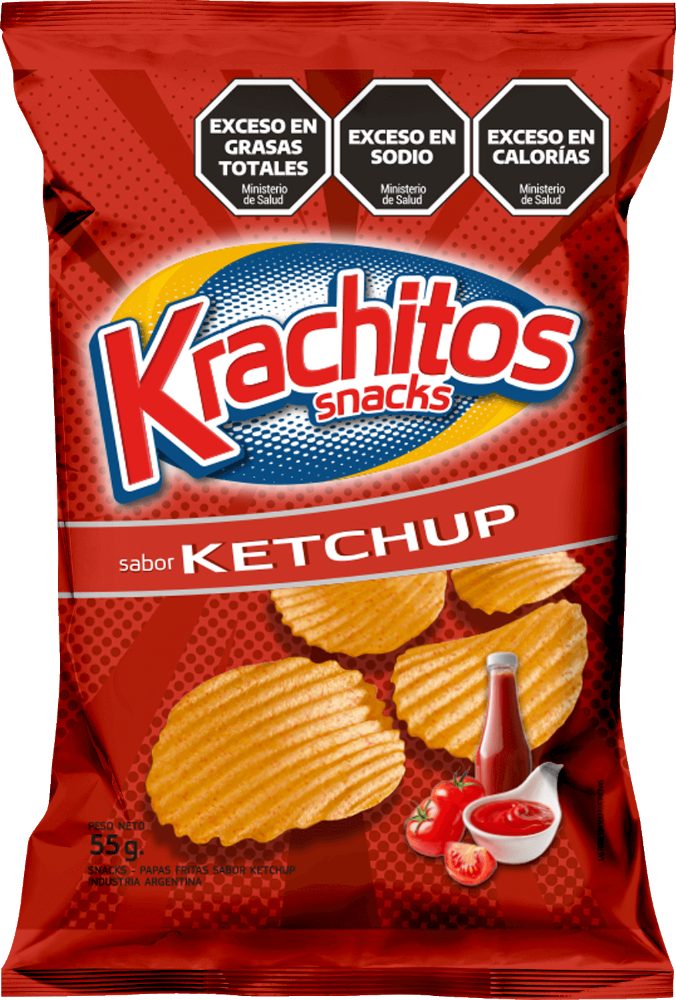 Snack Krachito 55gr ketchup