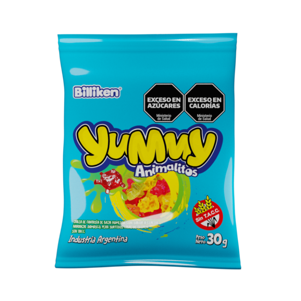 gomitas yummy 30gr x12 animalitos