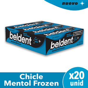 Chicle beldent mentol