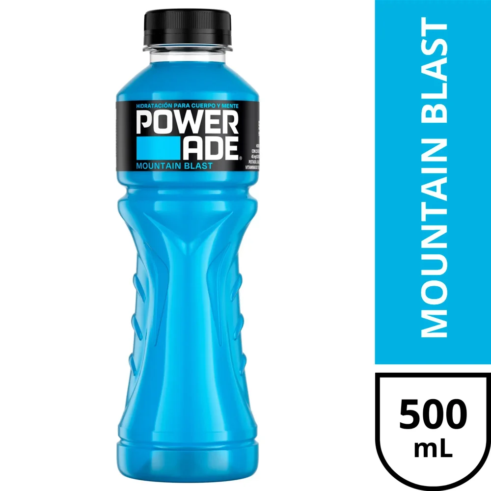 Powerade 500ml x6 azul