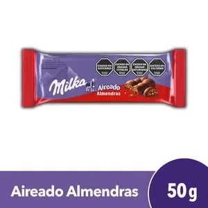 Chocolate milka leger almendra