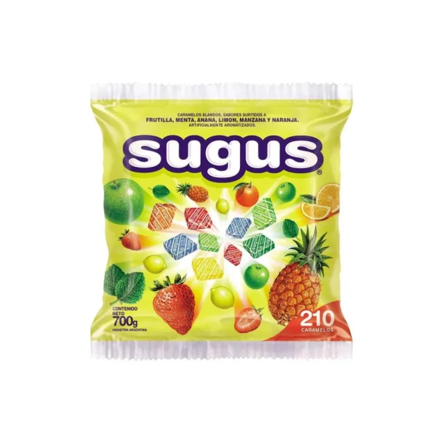 caramelo sugus 700gr