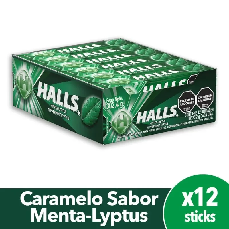 Caramelo halls menta