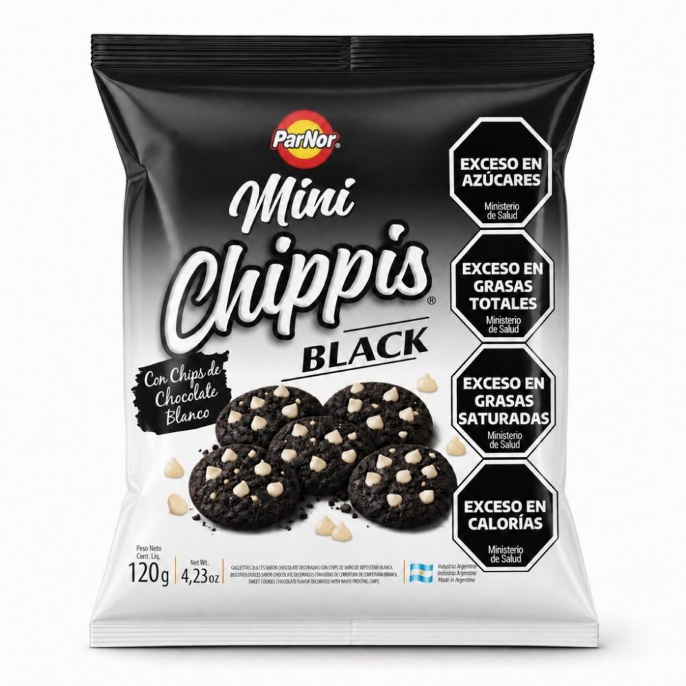 Galletitas par nor chippis black