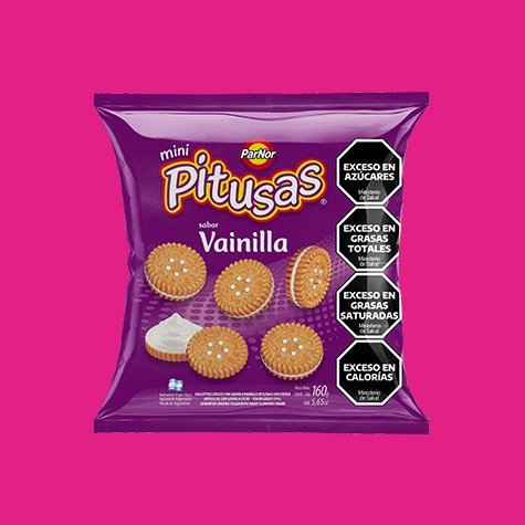 Galletitas pitusas vainilla
